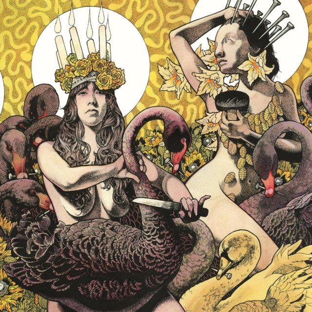 Baroness - Yellow & Green (Neon Yellow, Milky Clear & Black/Neon Green, Milky Clear & Black Ripple Vinyl/2LP) & Blue Record (Cyan Blue, Milky Clear & Black Ripple Effect Vinyl/2LP)