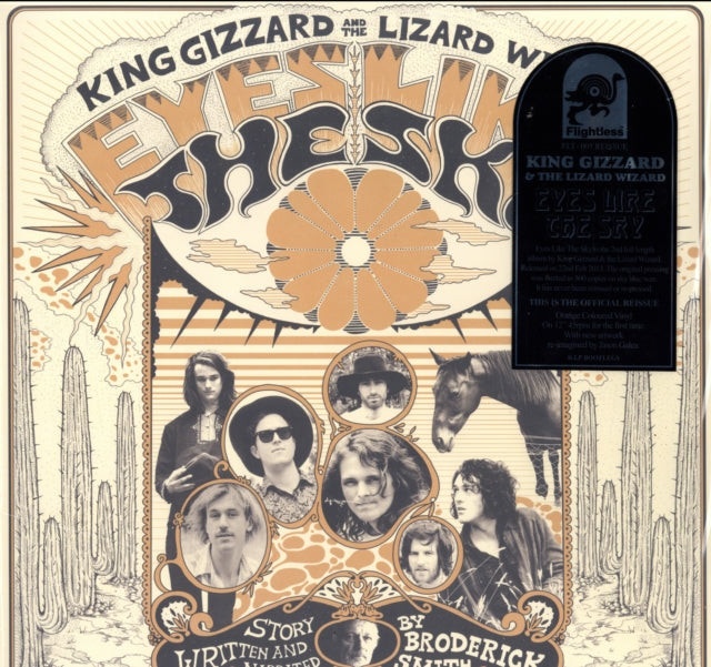 King Gizzard & The Lizard Wizard - Live In Brussels '19 (Fuzz Club Official Bootleg) & I'm In Your Mind Fuzz & Eyes Likes The Sky (Peach LP Vinyl)