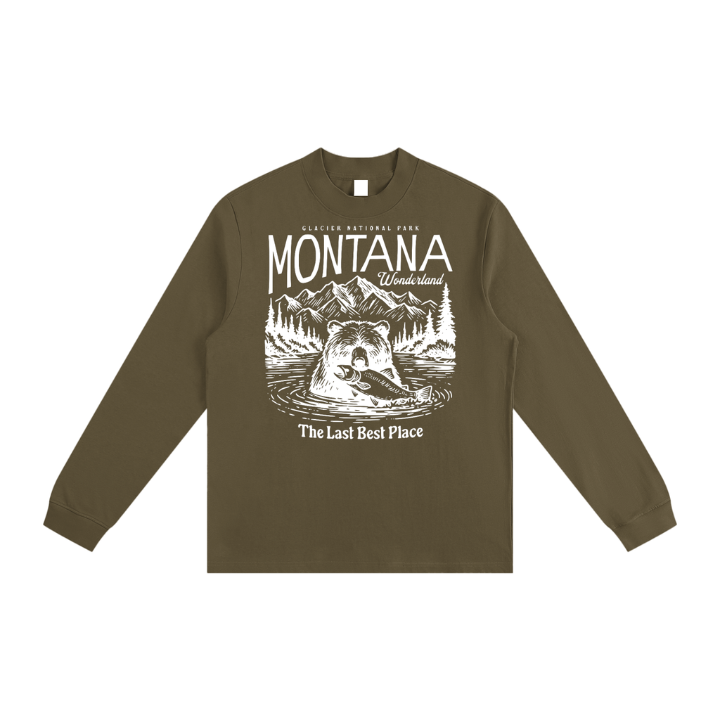 Essential Non-Shrink Mock Neck Sweatshirt