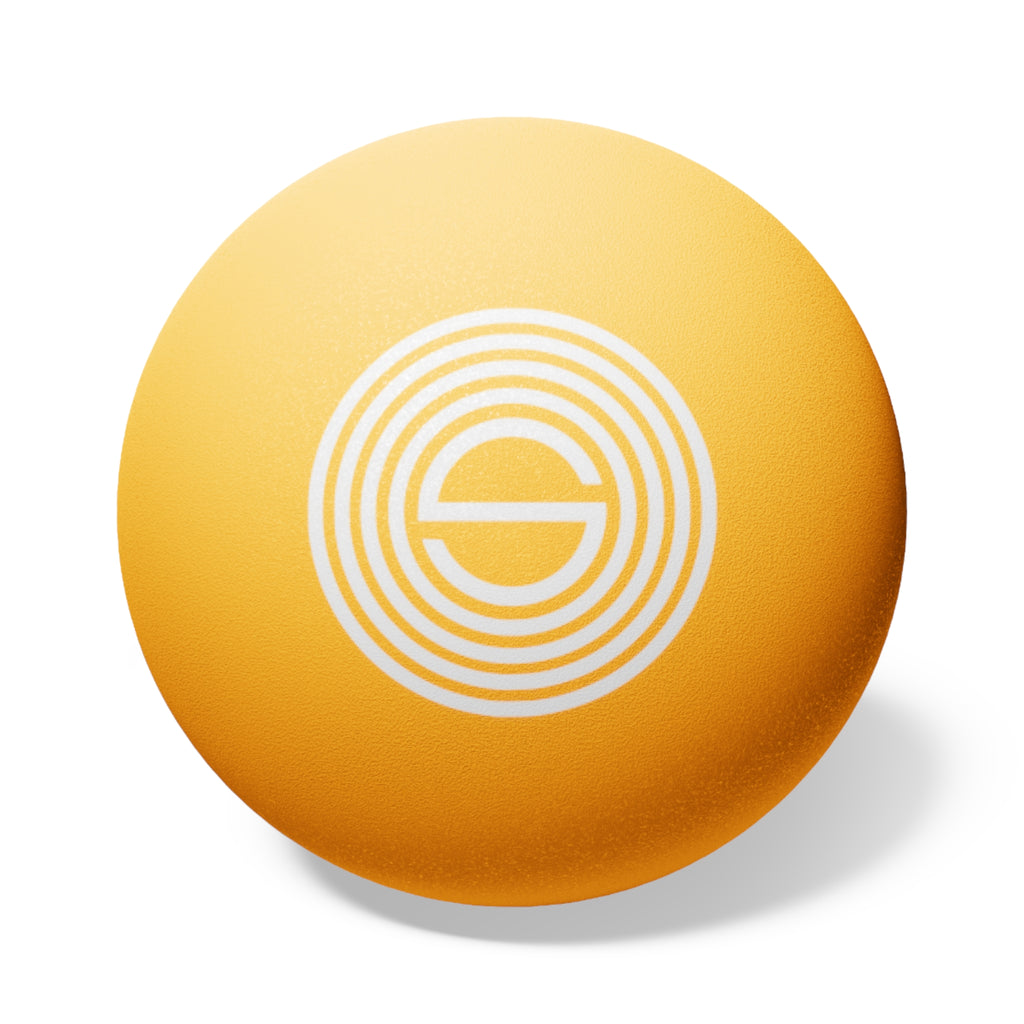 Orange SEVCO Seal Ping Pong Balls