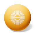 Orange SEVCO Seal Ping Pong Balls