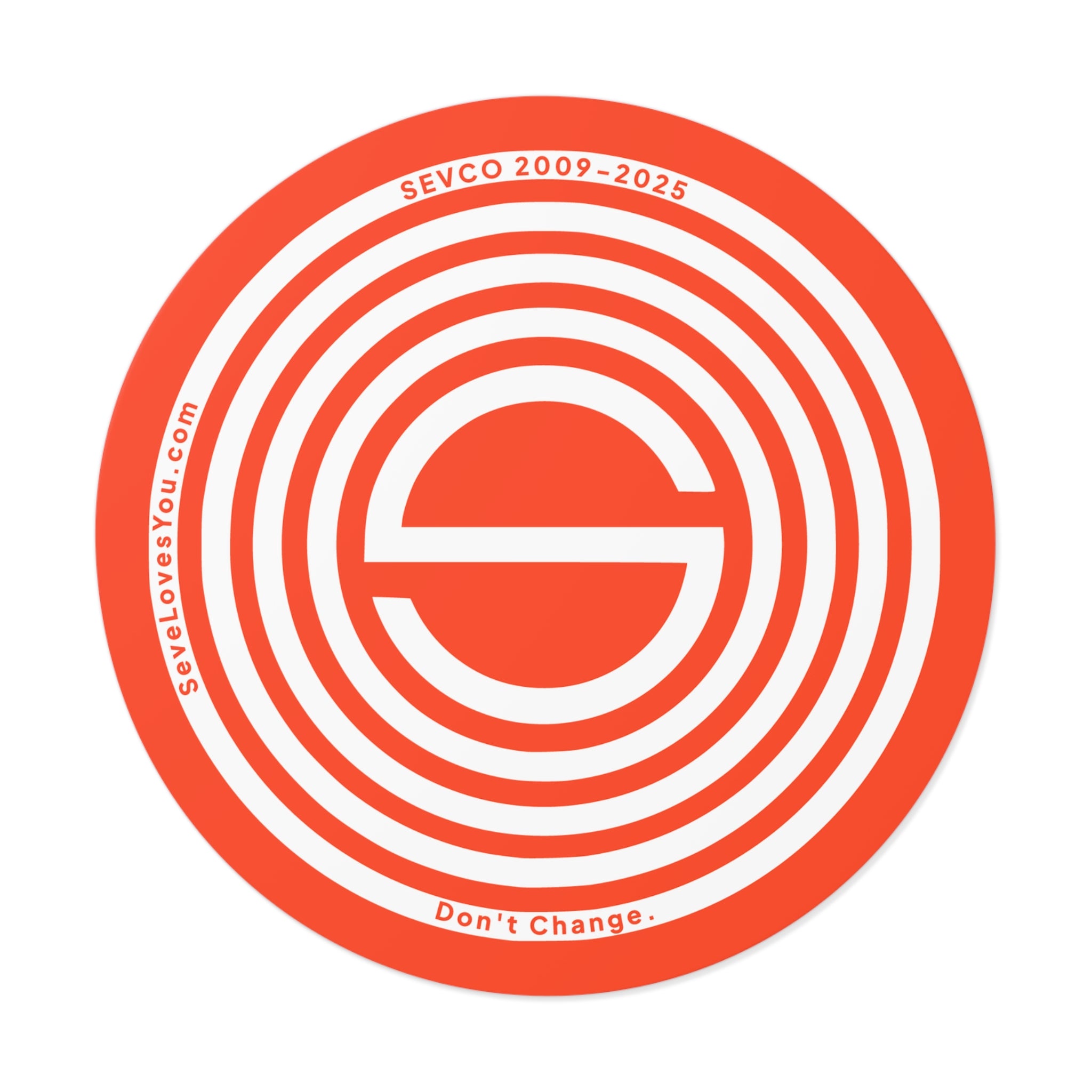 SEVCO Vinyl Sticker 4"