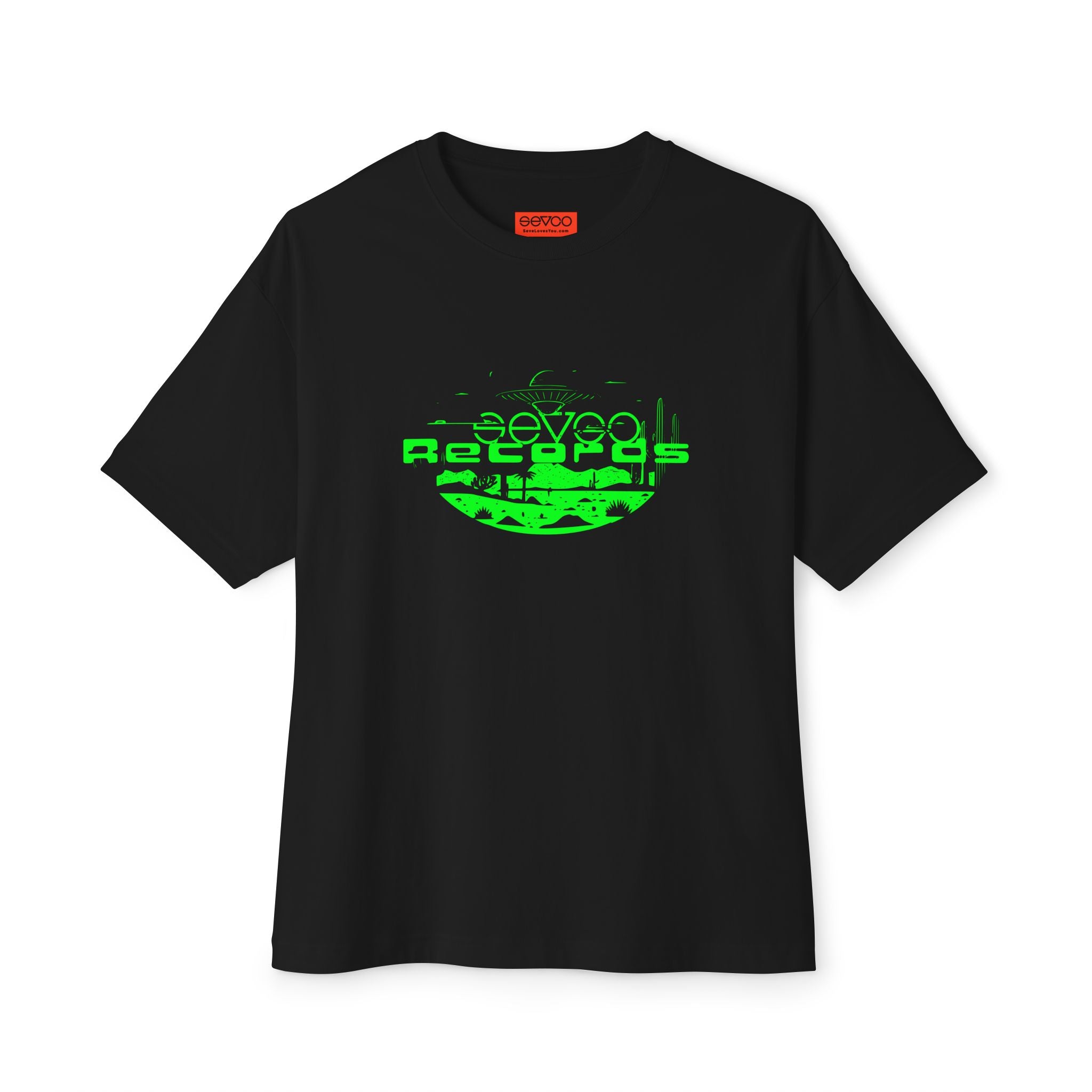 SEVCO Records Green UFO Shirt