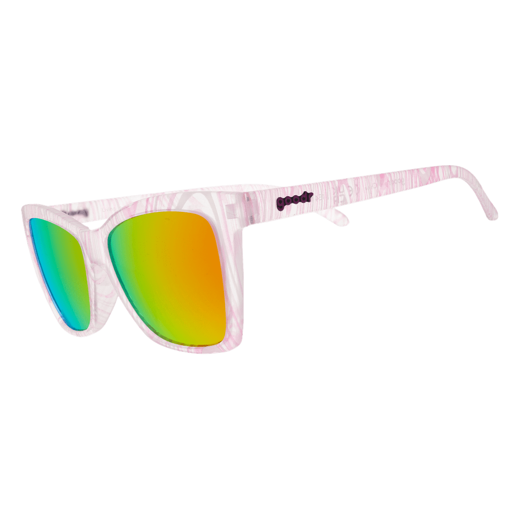 "Living In A Material Swirl" Polarized Pop G Sunglasses