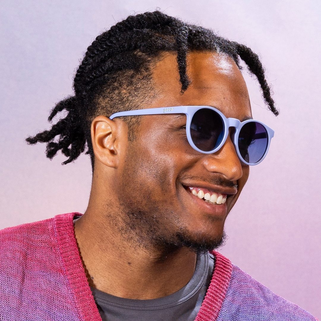 "La Vie en Violette" Circle G Polarized Sunglasses