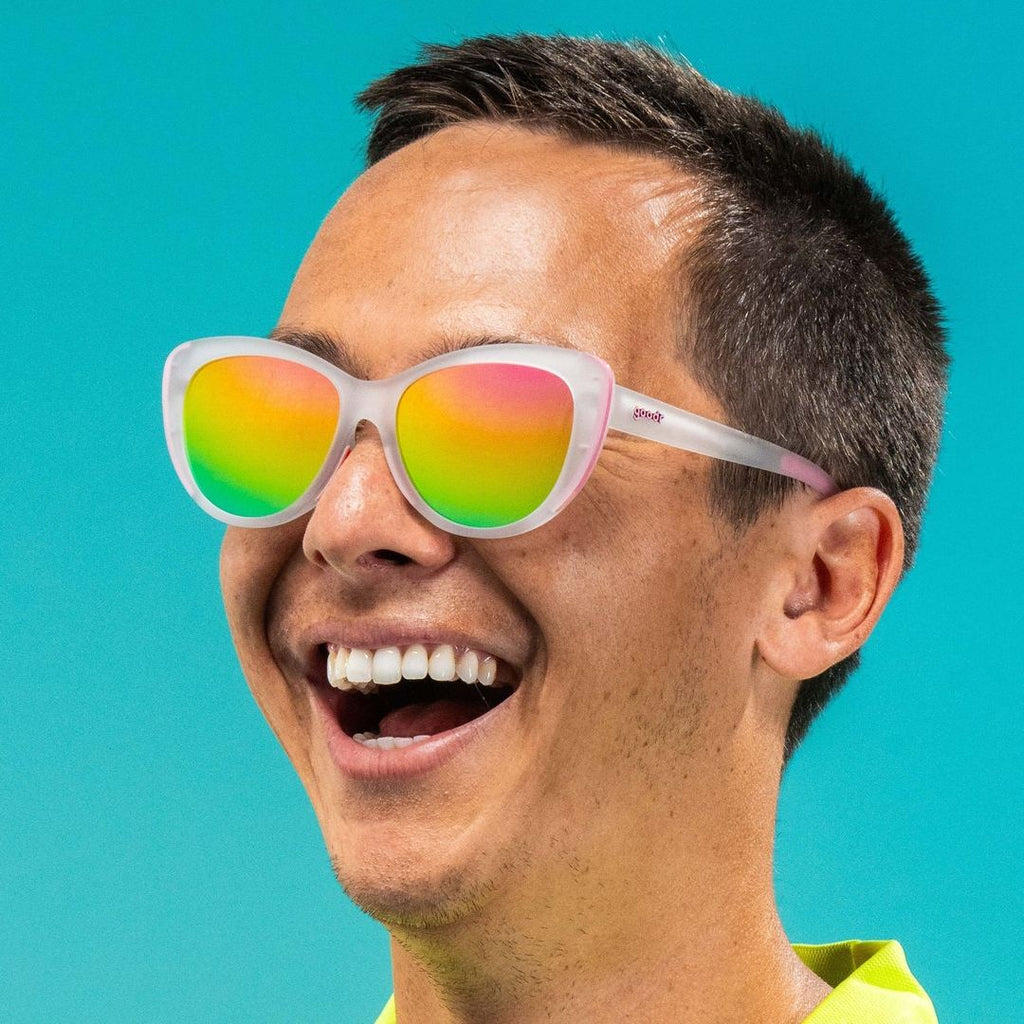 "Rainbow Runway Ready" Glam G Polarized Sunglasses