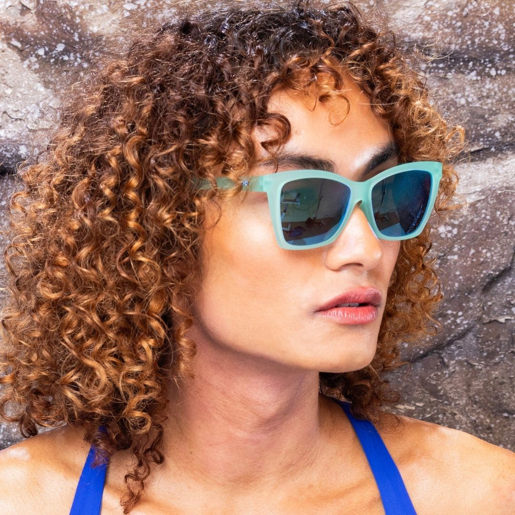 "Will Brake For Mermaids" Polarized Pop G Sunglasses