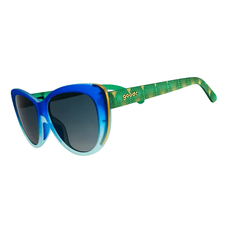 "Rhonda's Peacock Palace" Glam G Polarized Sunglasses