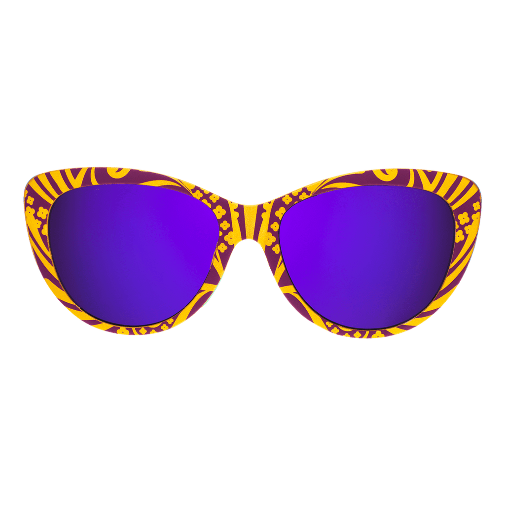 "Don't Ask How I Got These" Mardi Gras Glam G Polarized Sunglasses