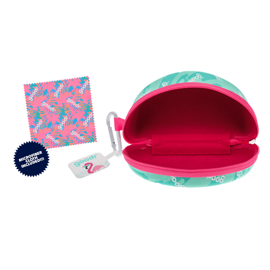 "Gnarliest Case Scenario” Wrap Sunglasses Case with Carabiner