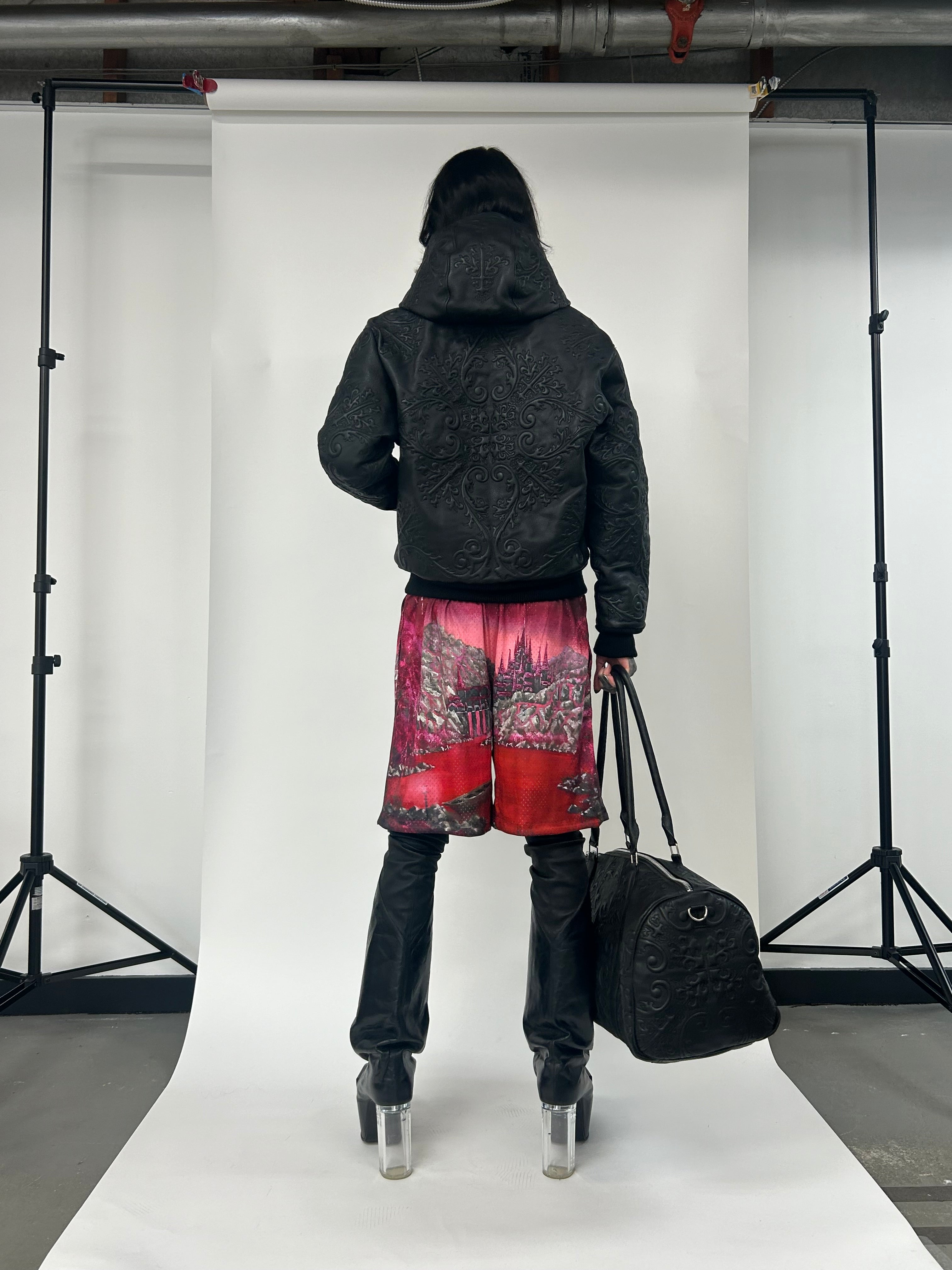 TRANCE LEATHER JACKET