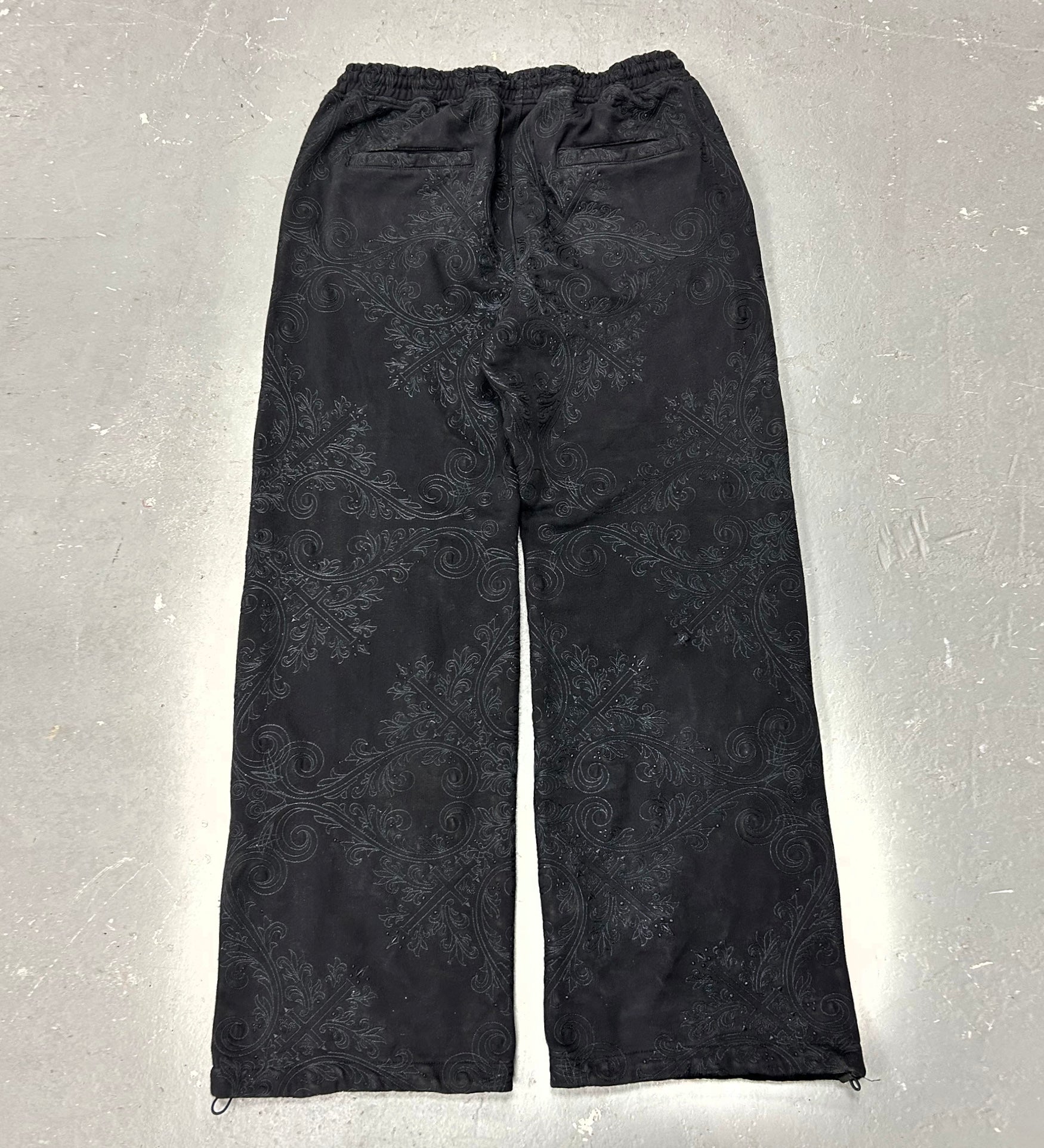 TRANCE SWEATPANTS (BLACK)