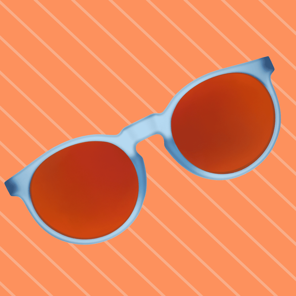 "VHS Soul In A 4K World" Limited Circle G Polarized Sunglasses