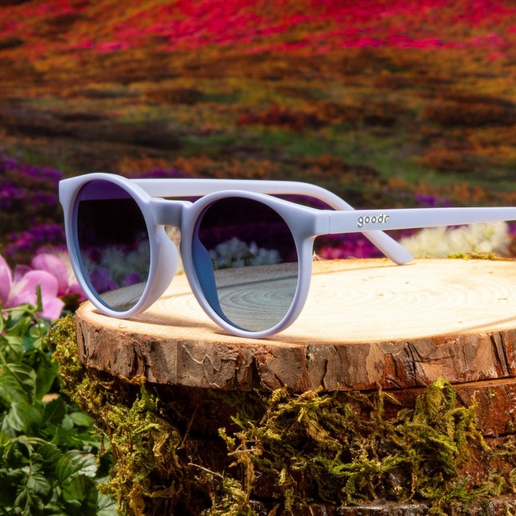 "La Vie en Violette" Circle G Polarized Sunglasses