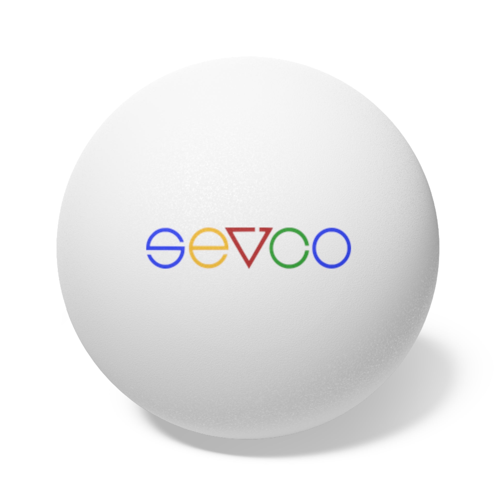 White SEVCO Prime Ping Pong Balls (6 Pack)