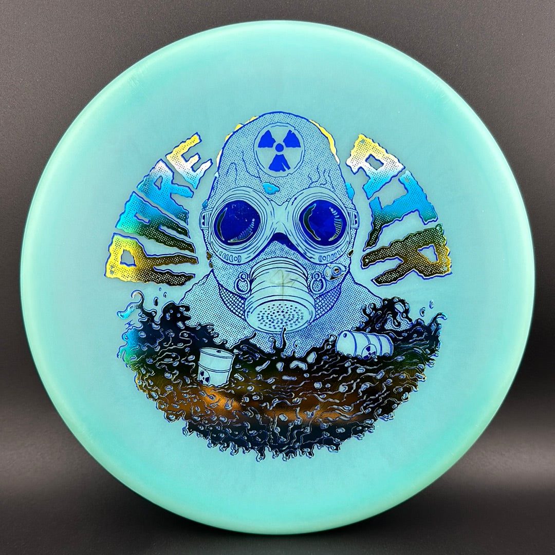 Color Lunar Recon Mortar F2 (Penned Run) - RADioactive Man Stamp