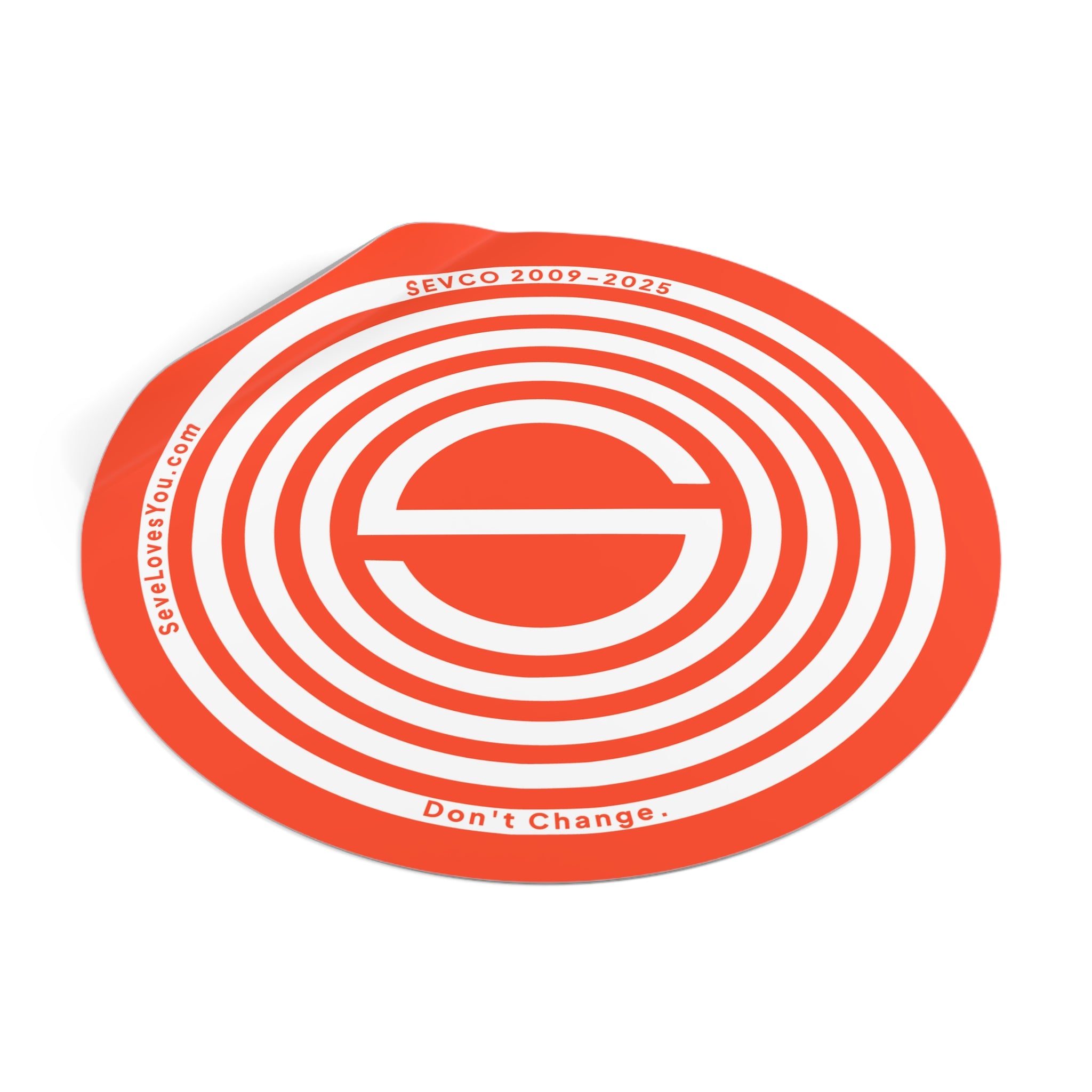 SEVCO Vinyl Sticker 4"