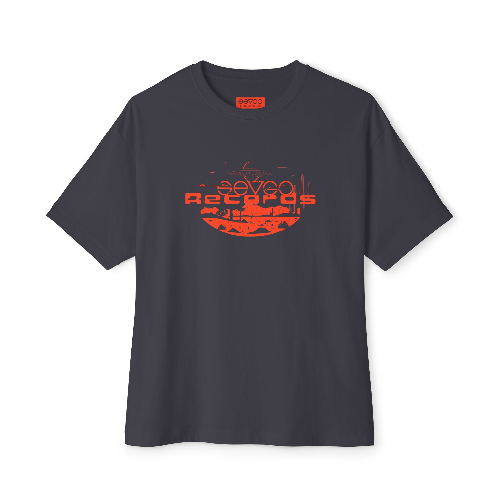 SEVCO Records Orange UFO Shirt