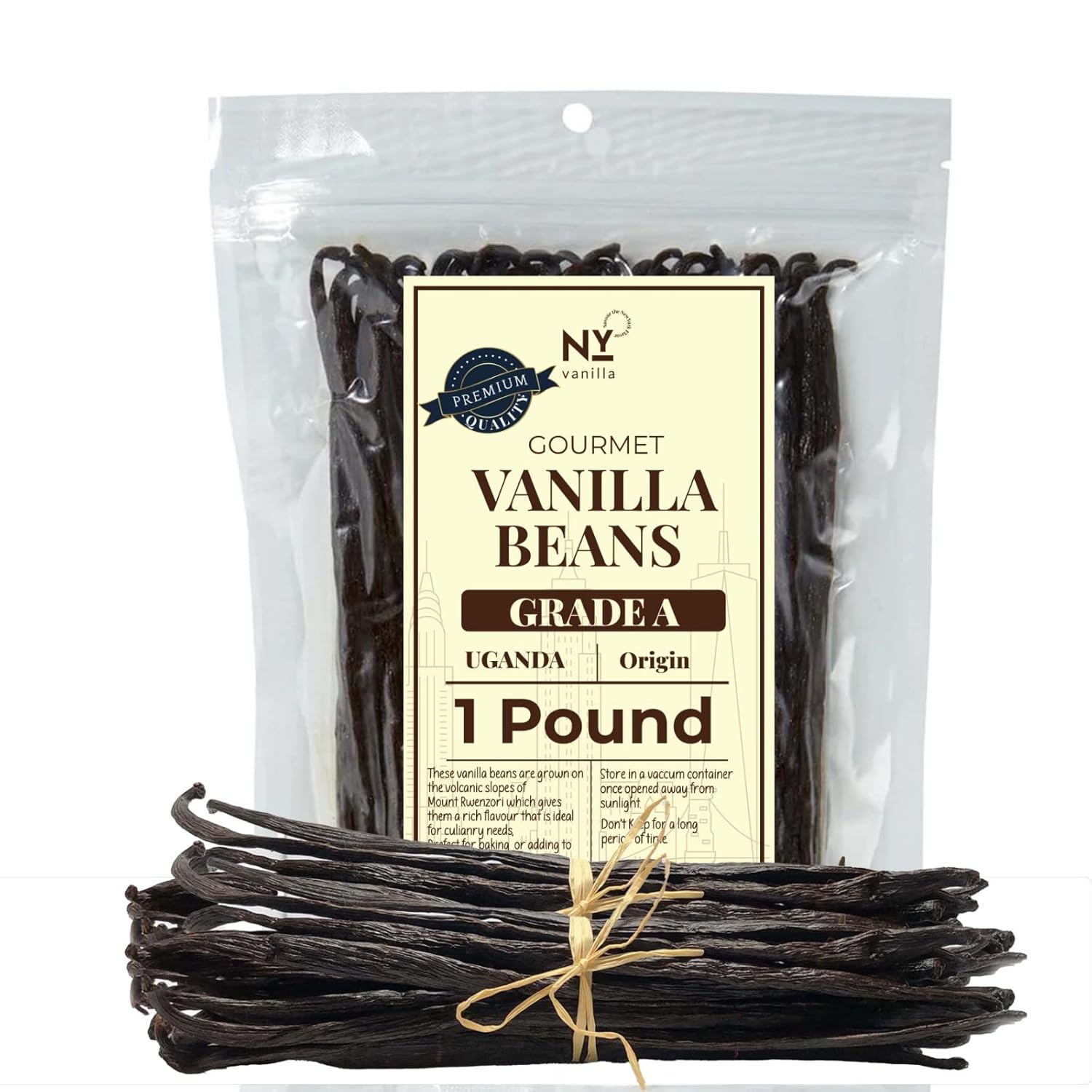 Buy Bulk Vanilla Beans for Baking, Extracts & More – Grade A (1 lb Pack)