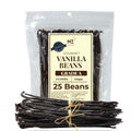 25 Premium Vanilla Beans Grade A  – Gourmet Vanilla Pods for Baking & Extract