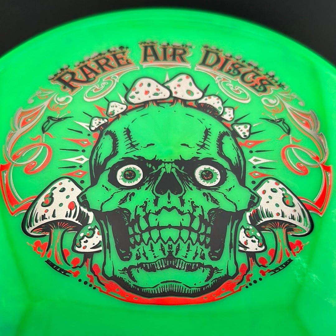 Aura Mana - Crushin' Amanitas stamp by Manny Trujillo