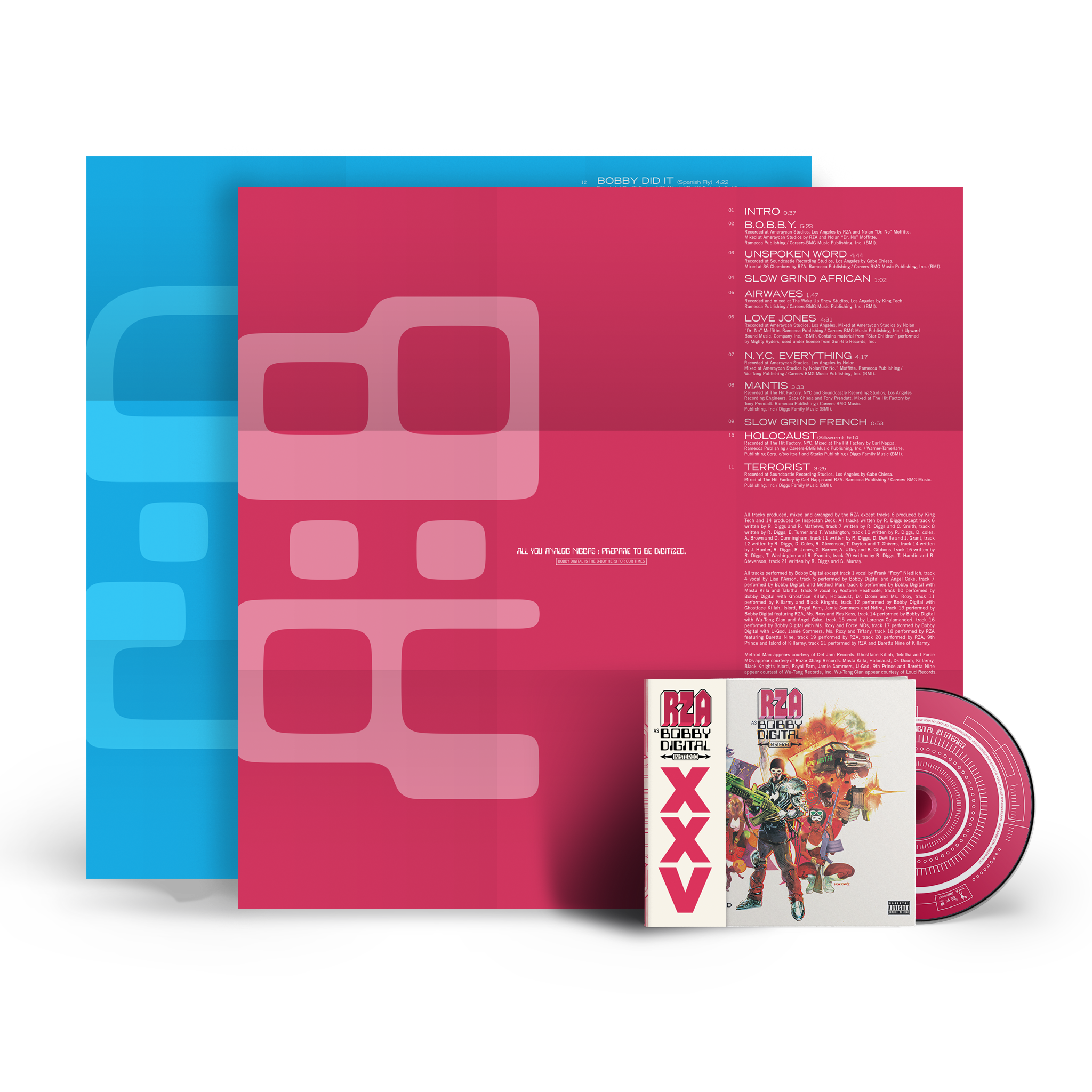 RZA - Bobby Digital In Stereo (25th Anniversary Package) CD