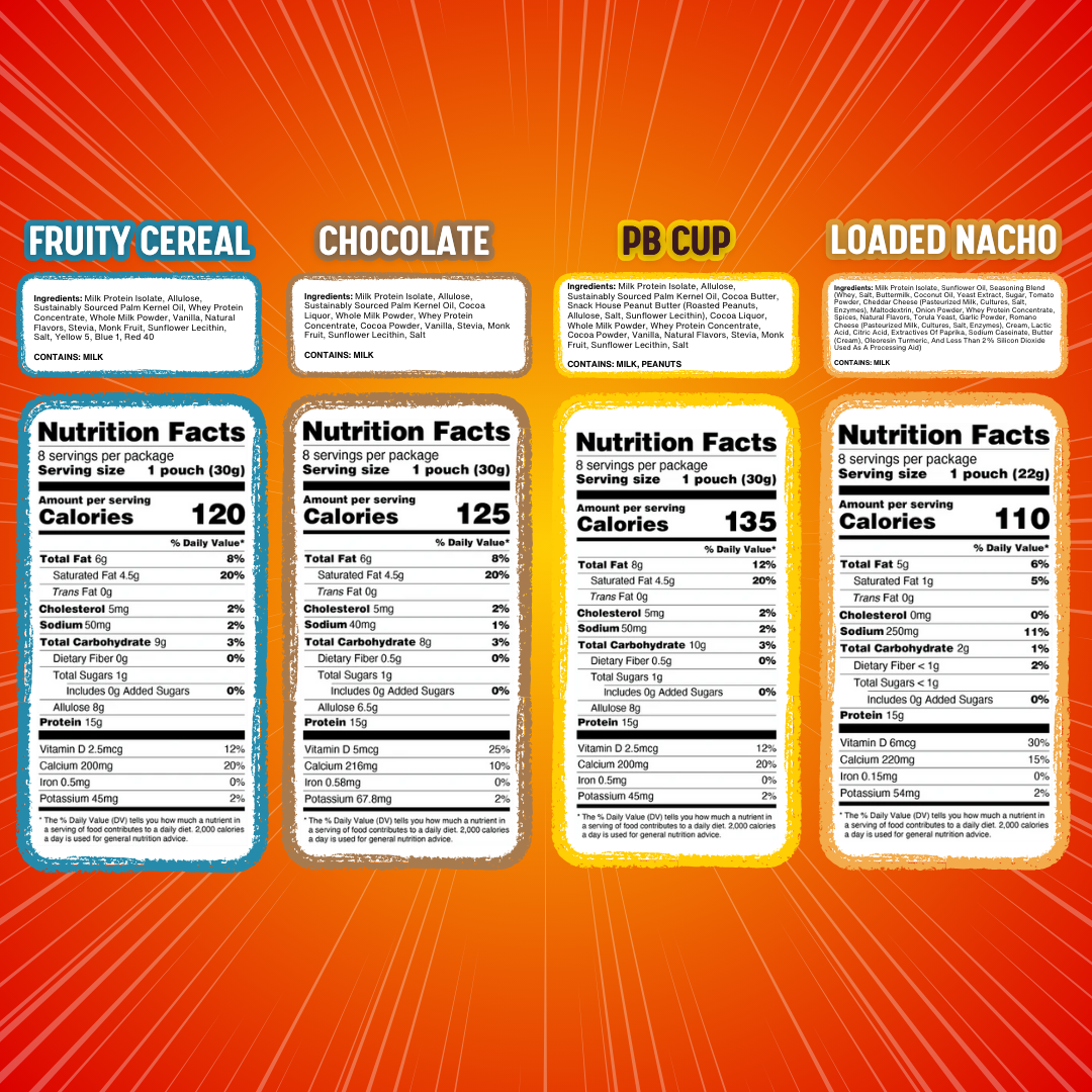 Single Serving Variety Pack (8 Pack)