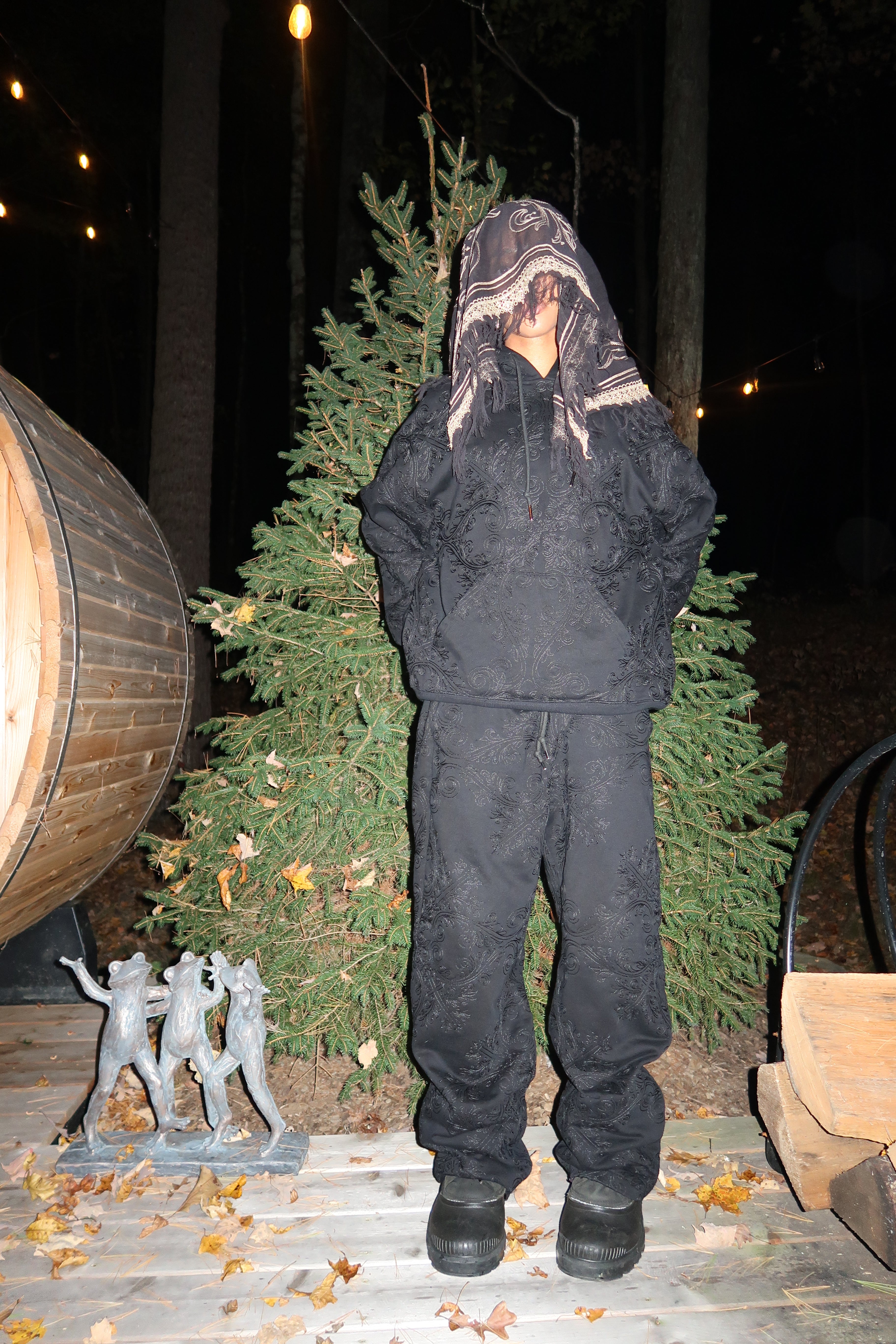 TRANCE SWEATPANTS (BLACK)