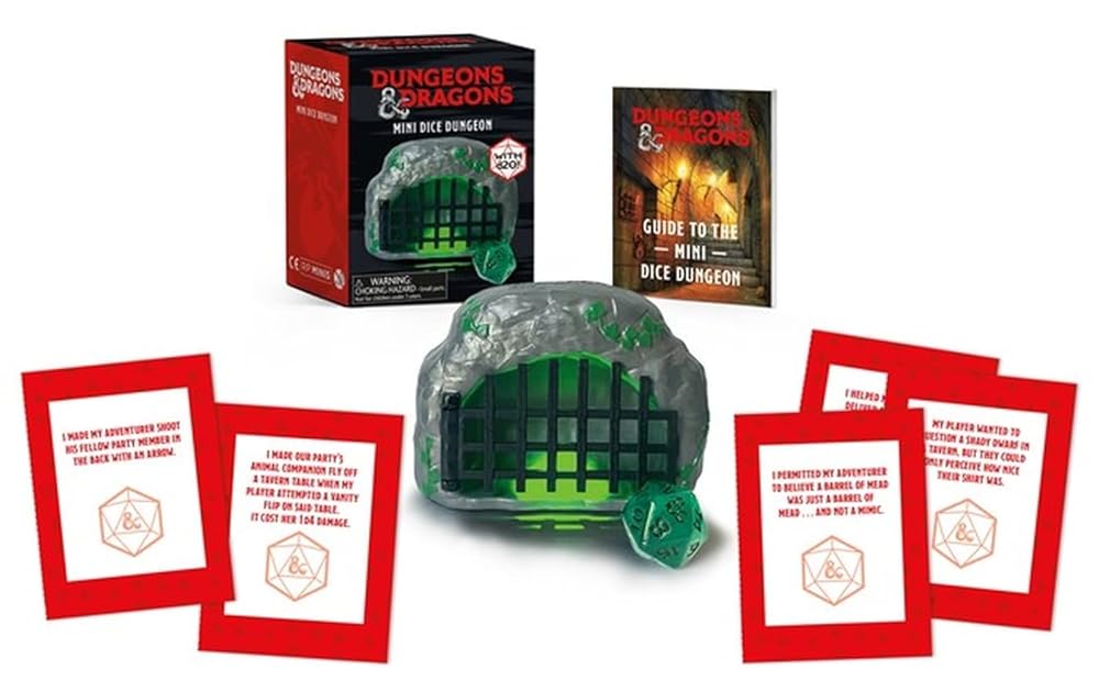 Dungeons & Dragons: Mini Dice Dungeon (RP Minis)