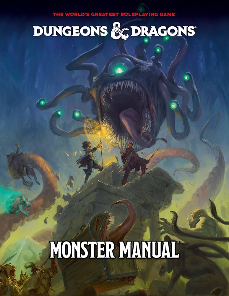 Dungeons & Dragons RPG: Monster Manual Hard Cover (2024)