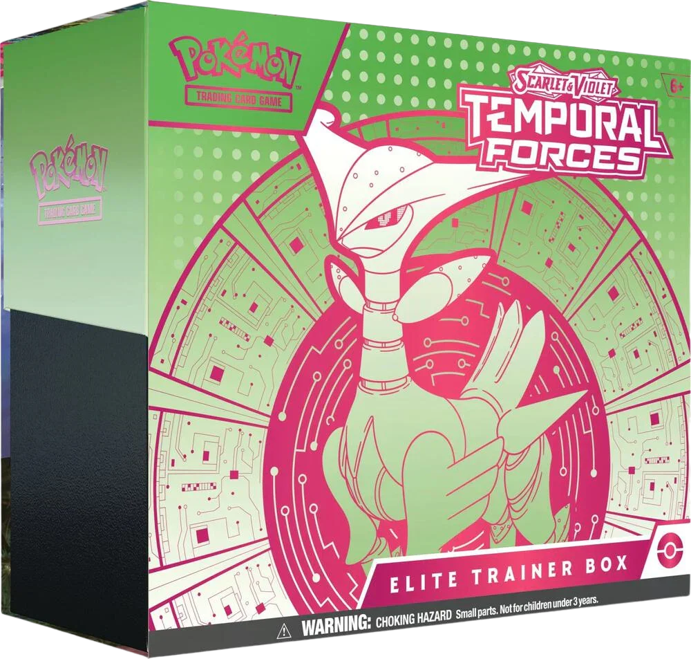Scarlet & Violet: Temporal Forces - Elite Trainer Box (Iron Leaves)