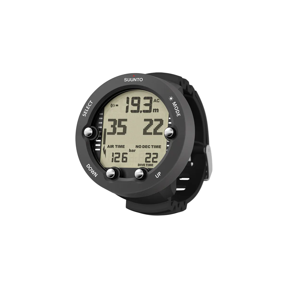 Suunto Zoop Novo Wrist Scuba Diving Computer Black