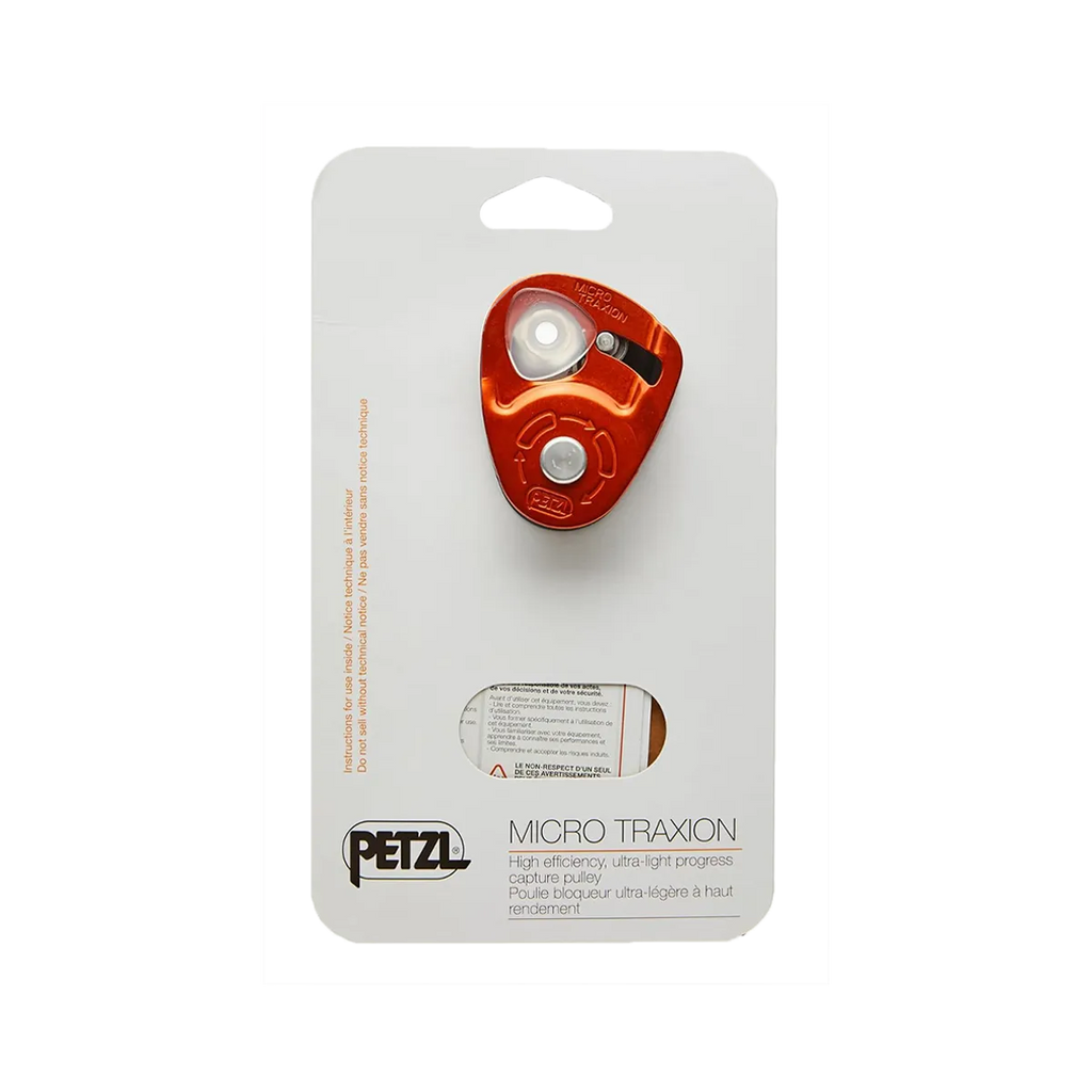 PETZL Carrucola Bloc Micro Traxion Blocker Pulley