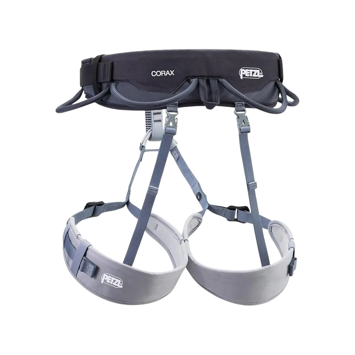 PETZL CORAX Climbing Harness Dark Gray Size 2