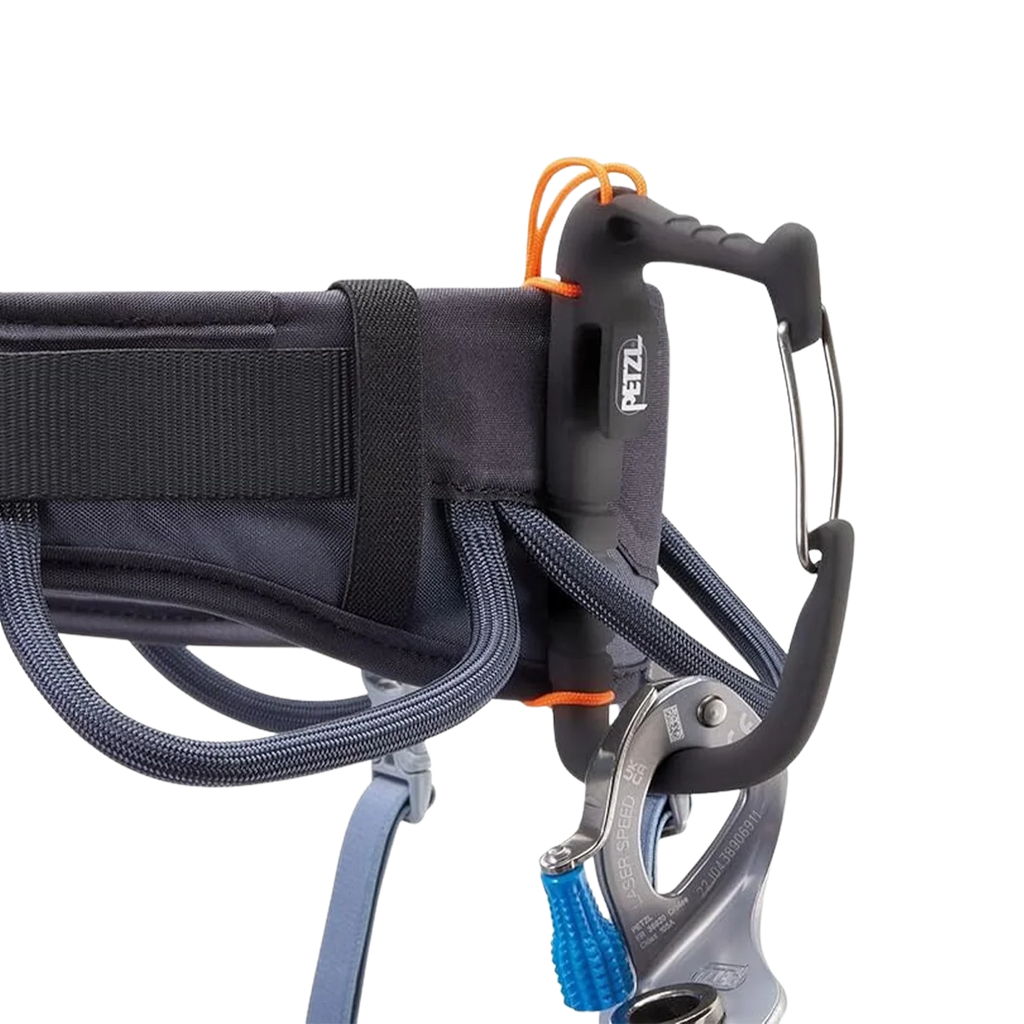 PETZL CORAX Climbing Harness Dark Gray Size 2