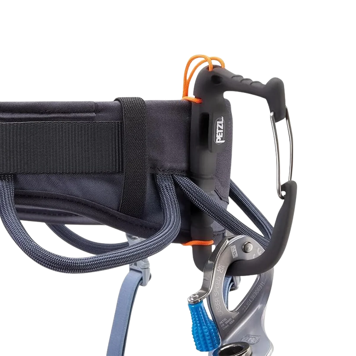 PETZL CORAX Climbing Harness Dark Gray Size 2