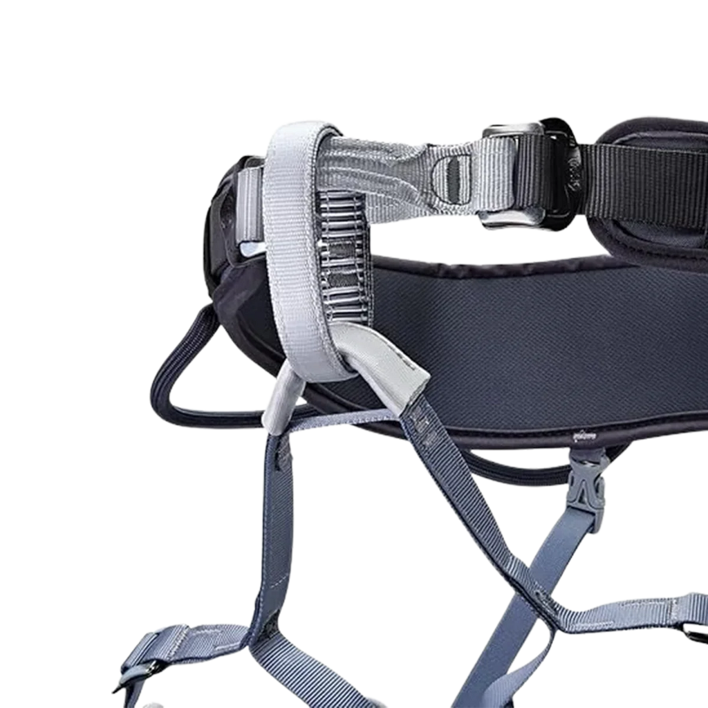 PETZL CORAX Climbing Harness Dark Gray Size 2