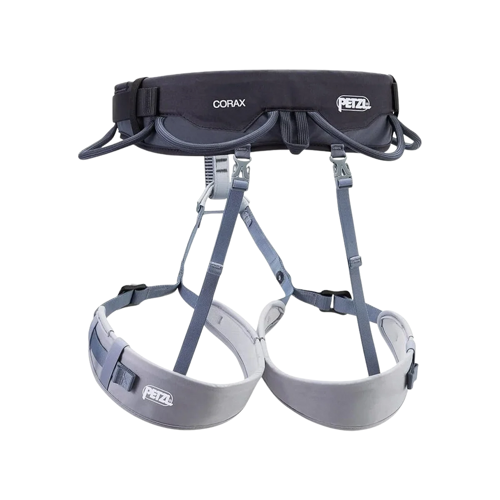 PETZL CORAX Climbing Harness Dark Gray Size 2