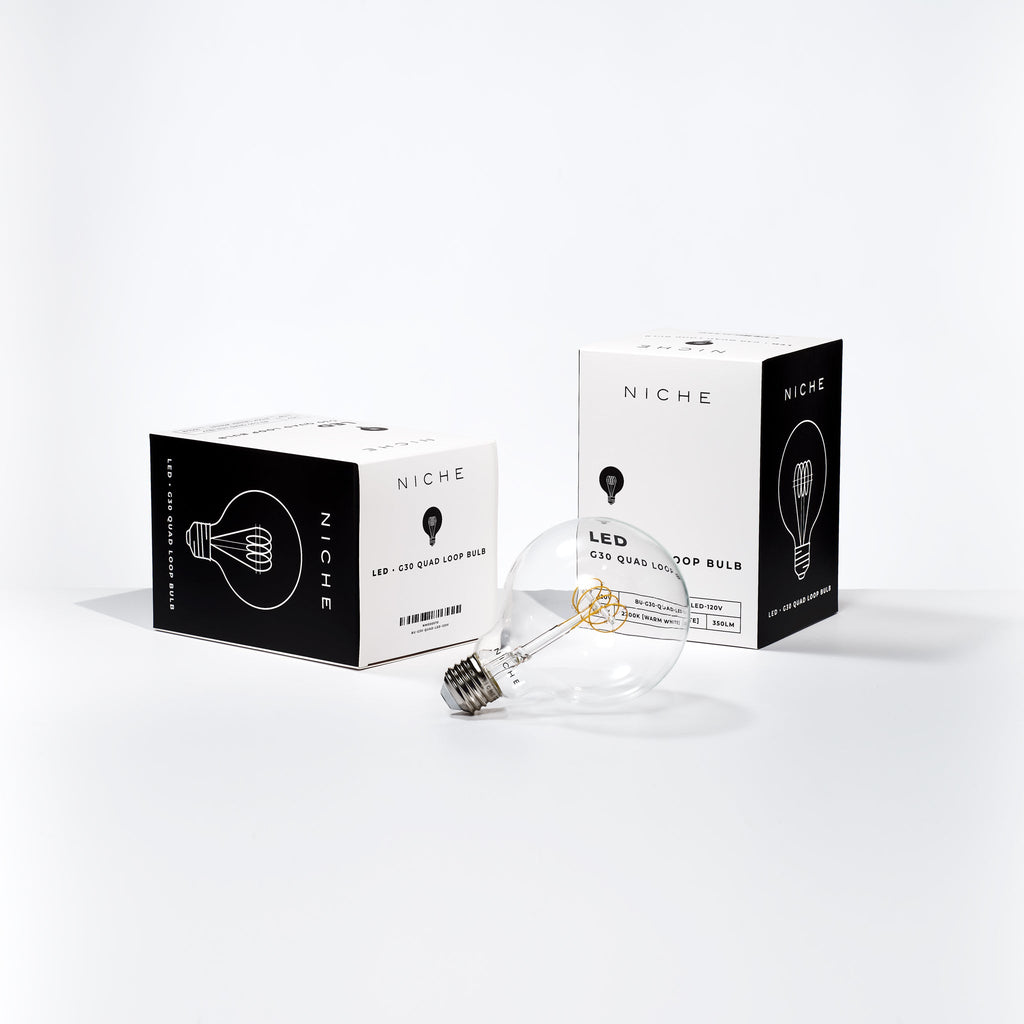 G30 Quad Loop Bulb LED (120V)