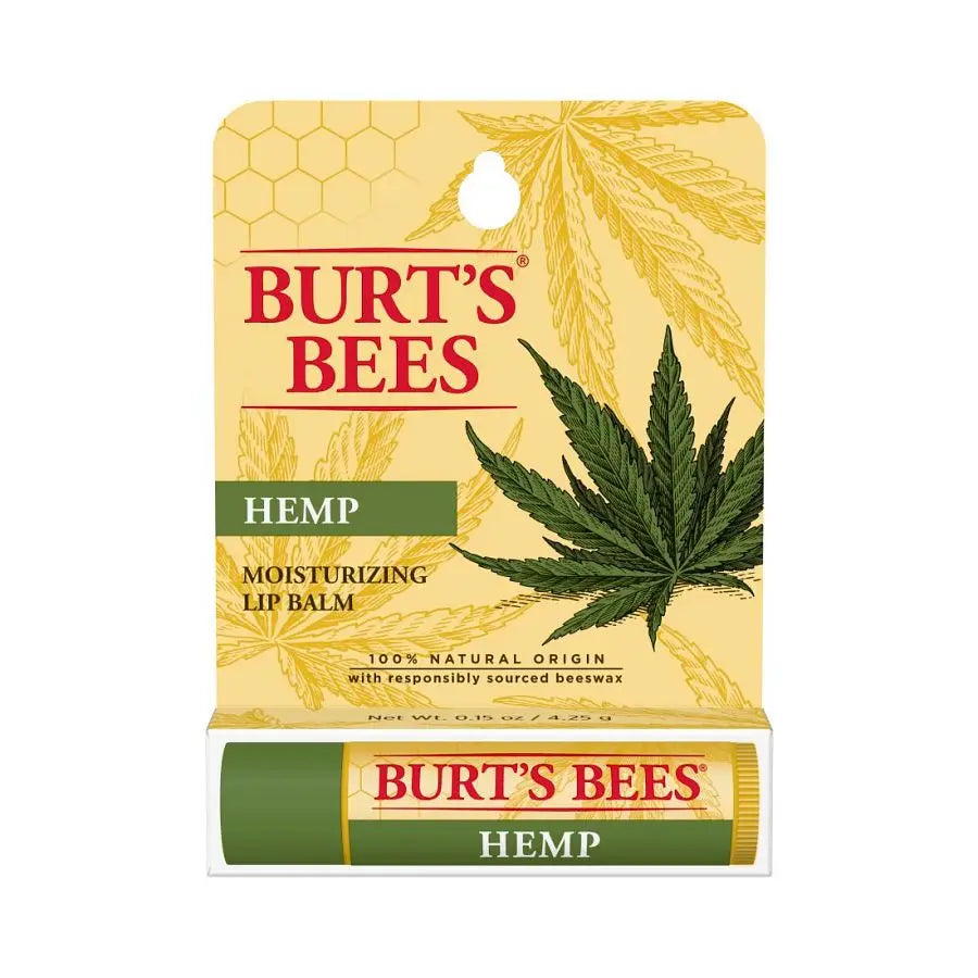 BURT'S BEES HEMP LIP BALM (1 TUBE, 0.15 OZ)