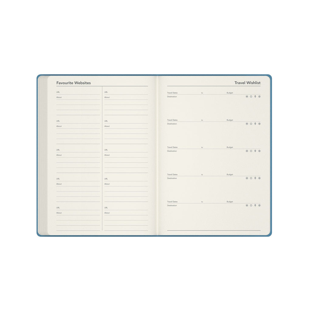 Legacy - A5 Week-to-View Mid/Academic Year Planner 2025-2026