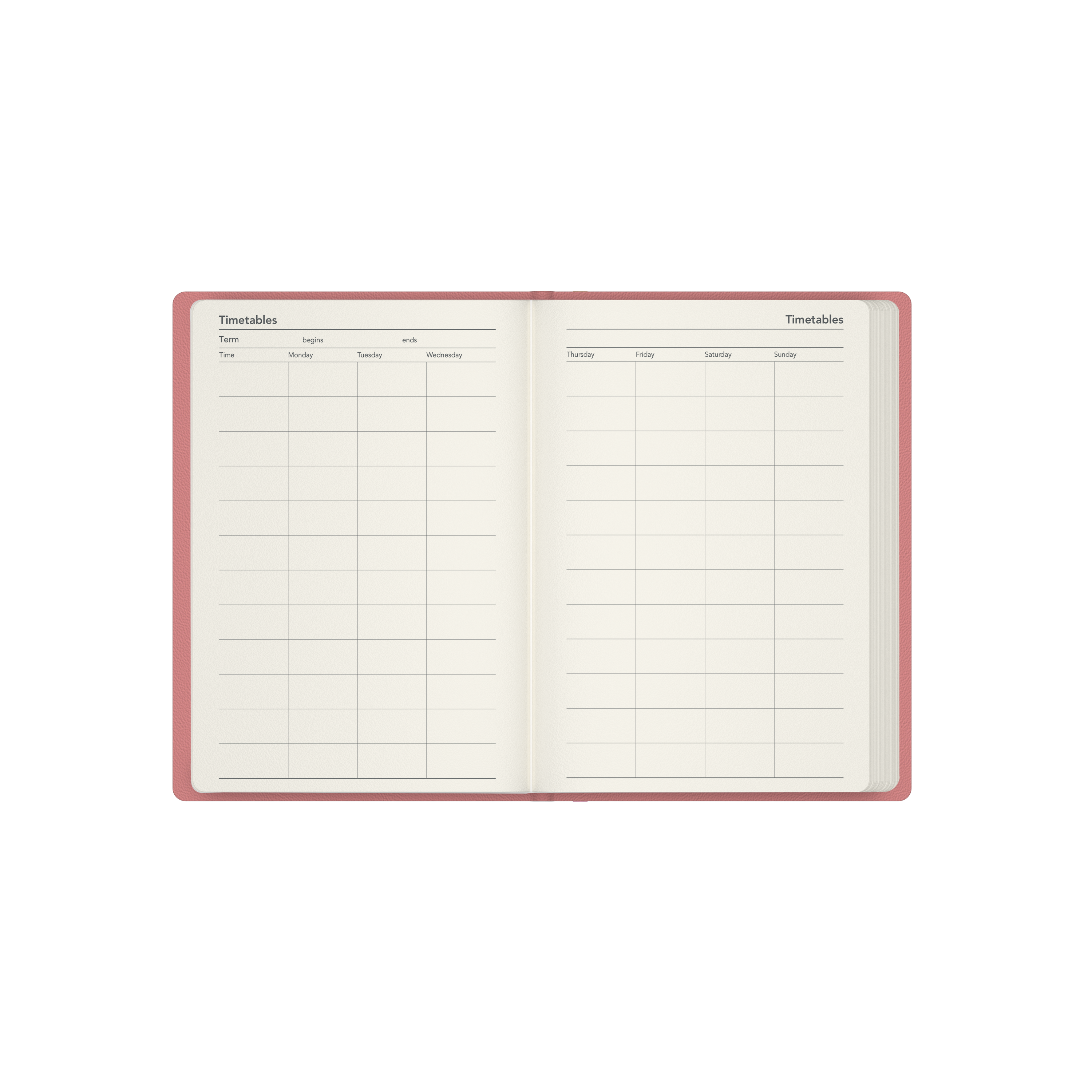 Legacy - A6 Week-to-View Mid/Academic Year Diary Planner 2025-2026