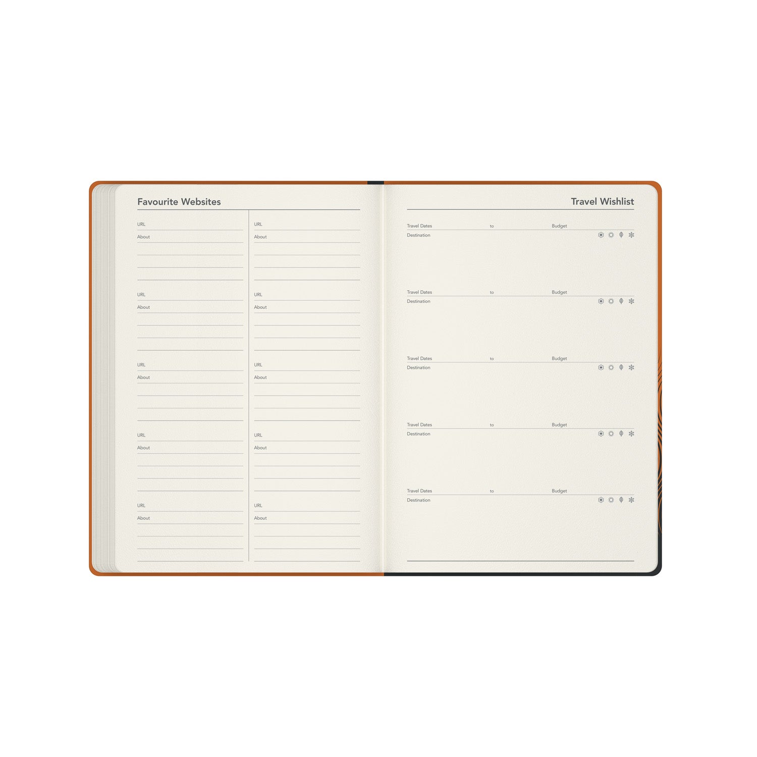 Balance -A5 Week-to-View Mid/Academic Year Diary Planner 2025-2026