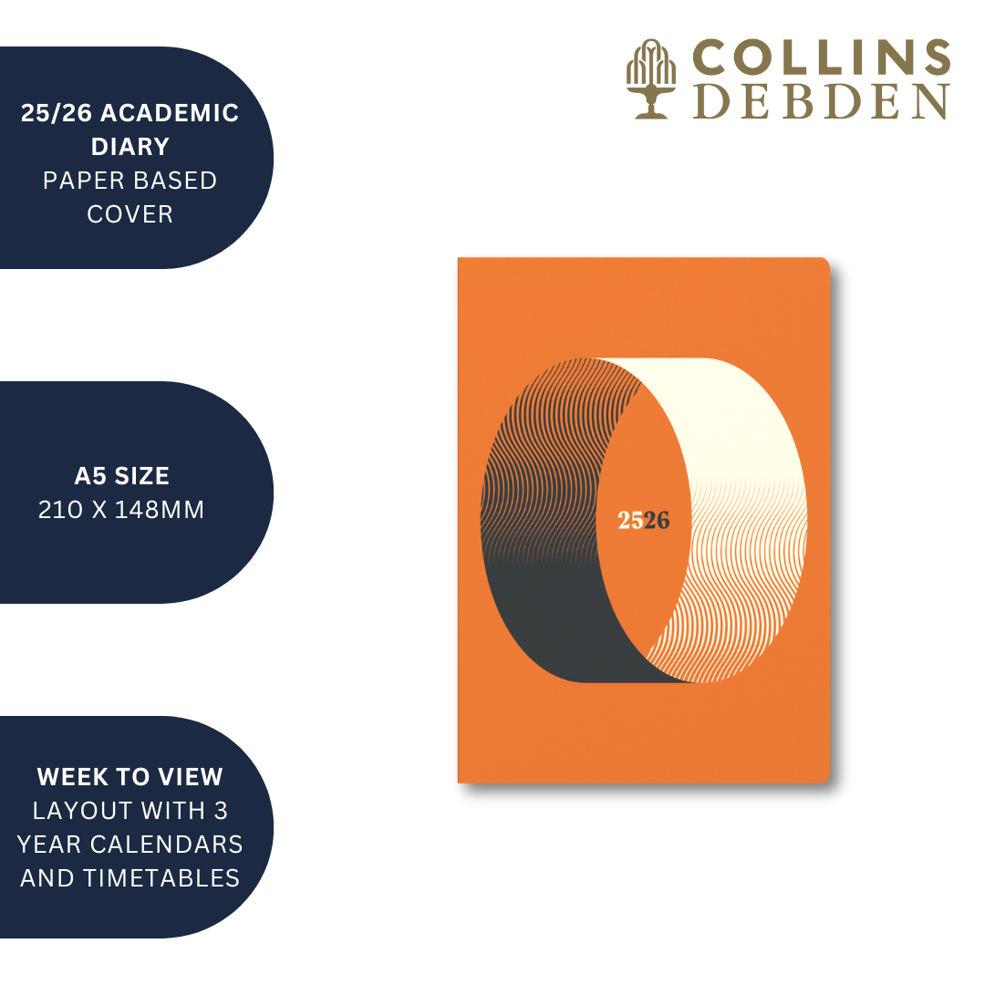 Balance -A5 Week-to-View Mid/Academic Year Diary Planner 2025-2026