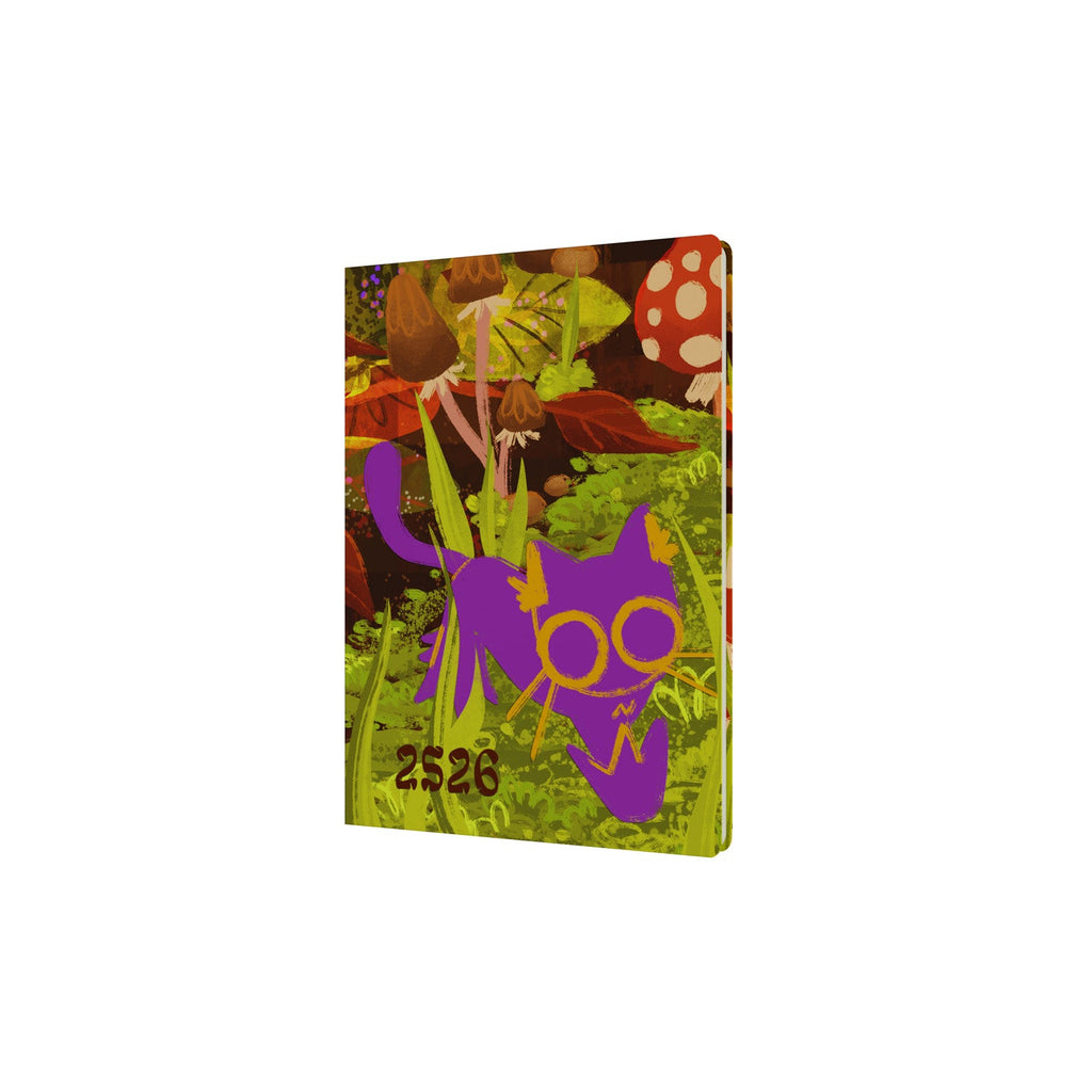 Bella Ramsay Cat - A5 Week-to-View Mid/Academic Year Diary Planner 2025-2026