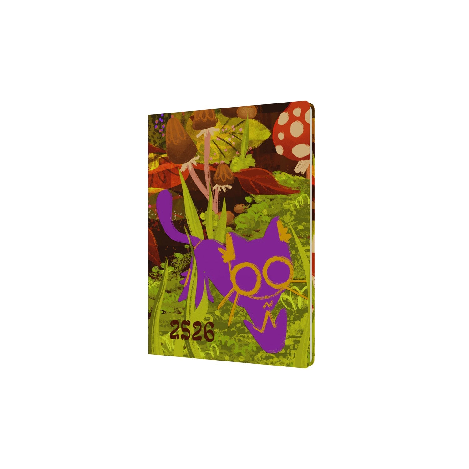 Bella Ramsay Cat - A5 Week-to-View Mid/Academic Year Diary Planner 2025-2026