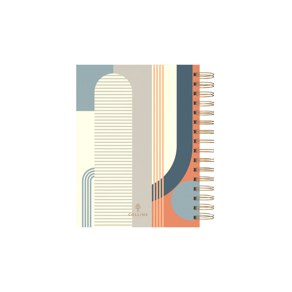 Scandi - A5 Day-to-Page Mid/Academic Year Diary Planner 2025-2026