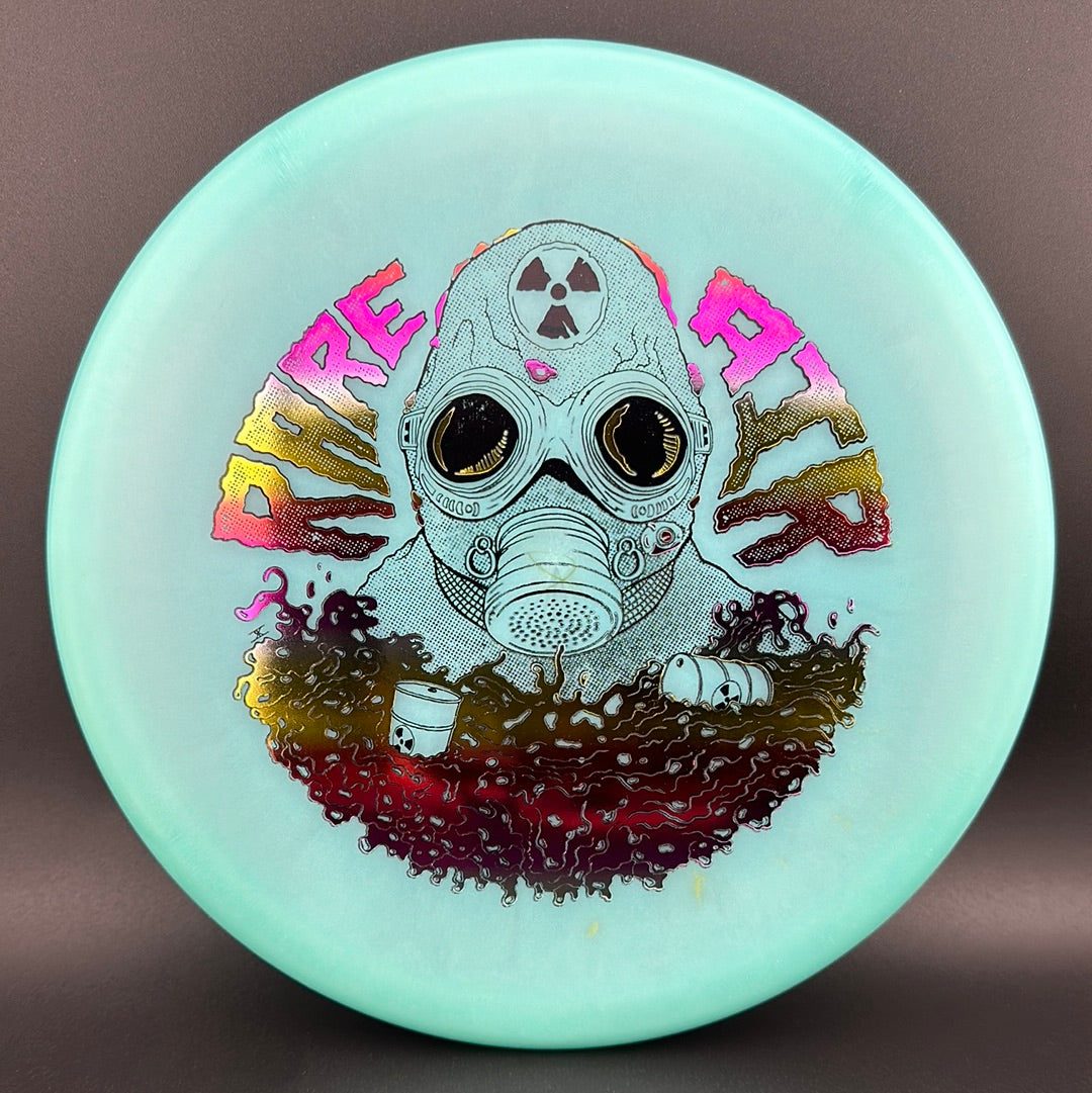 Color Lunar Recon Mortar F2 (Penned Run) - RADioactive Man Stamp