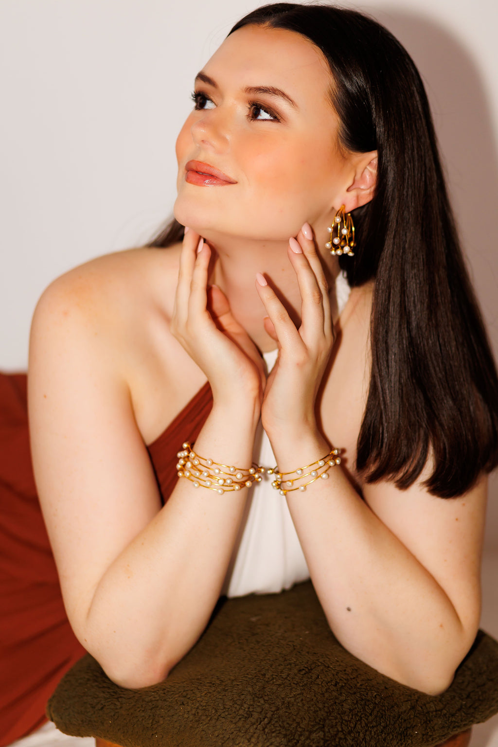 The Petite Marguerite Hoop