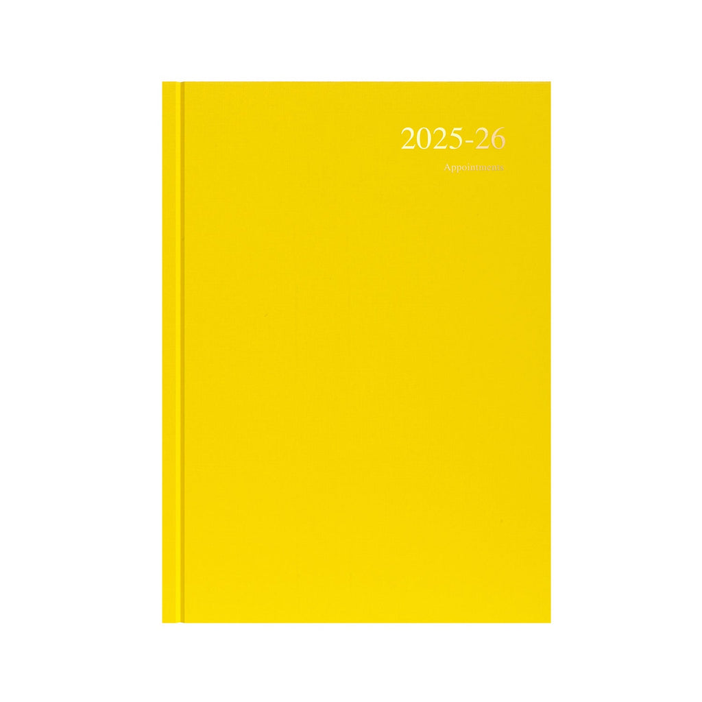 Essentials - A4 Week-to-View with Appointments Mid/Academic Year Diary Planner 2025-2026